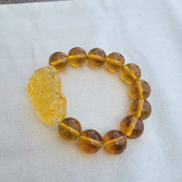 Citrine piyao bracelet - Picture 4 of 6